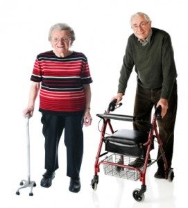 mobility aid for the elderly