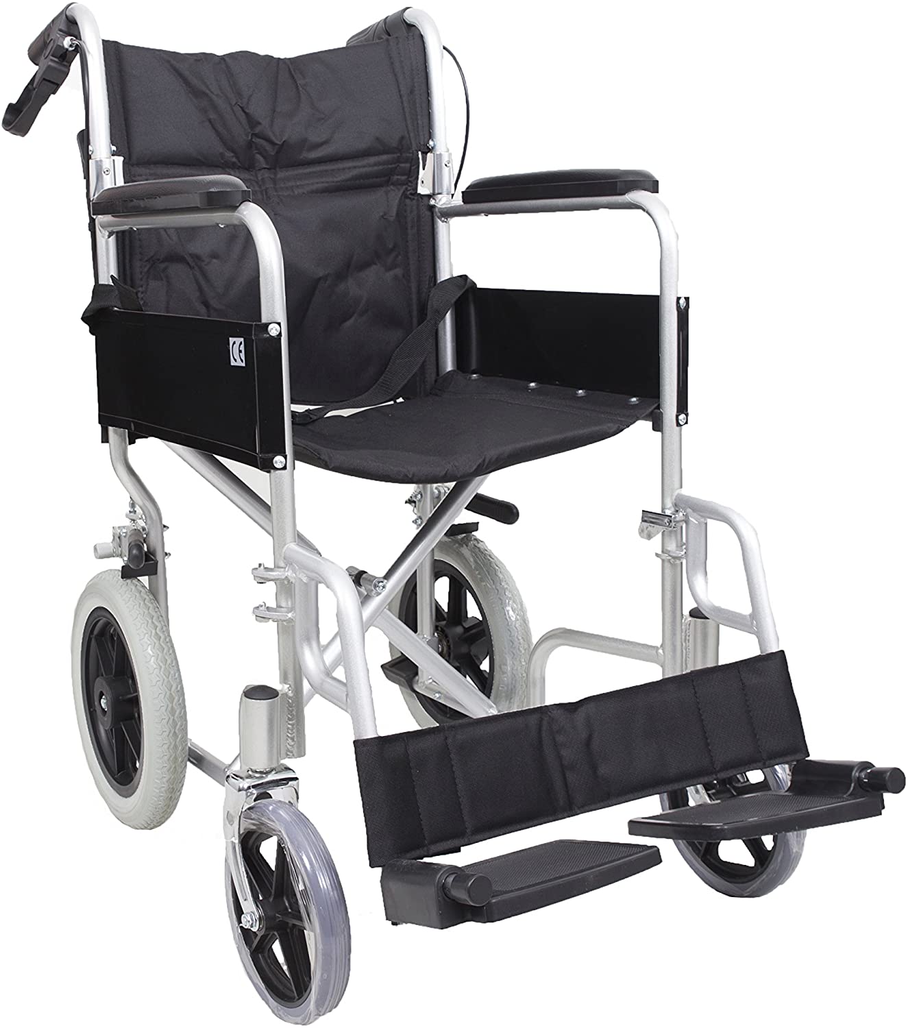 angel lightweight folding transit wheelchair