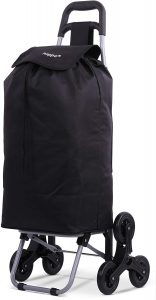 hoppa lightweight 6 wheel shopping trolley