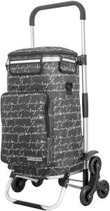 rubberneck foldable 6 wheeled shopping trolley