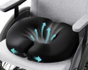 benazcap donut cushion for pressure sore relief