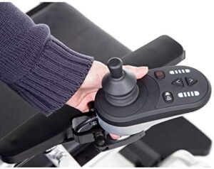 Joystick control of the aerolite electric wheelchair